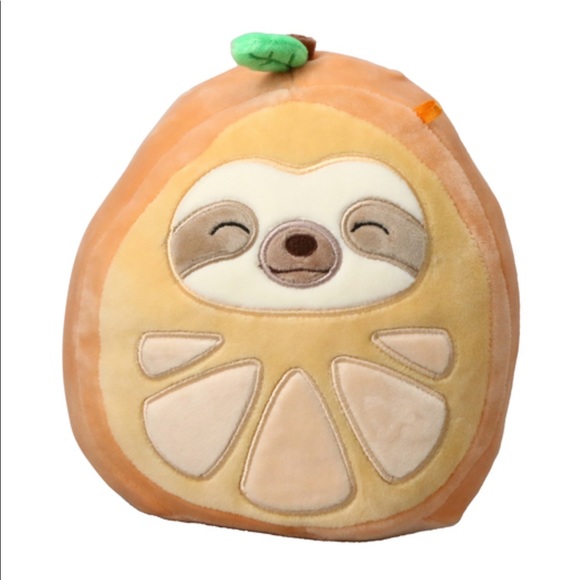 Squishmallows Other - NWT 7.5” Simon the Sloth in Orange 🍊Squishmallow